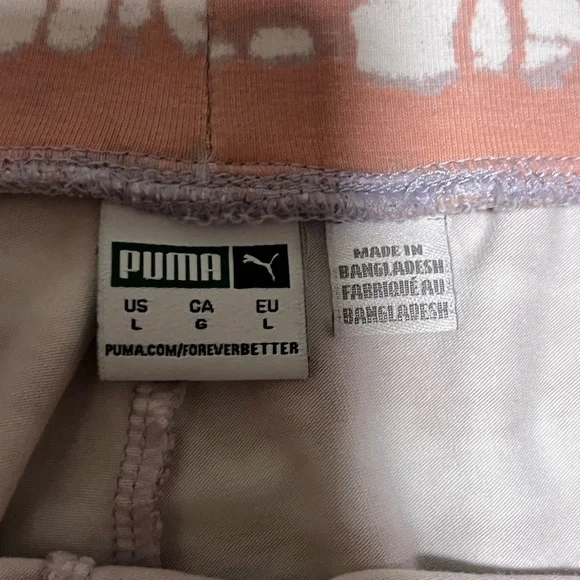 Ladies Puma Ombre Athletic Shorts - Picture 3 of 4